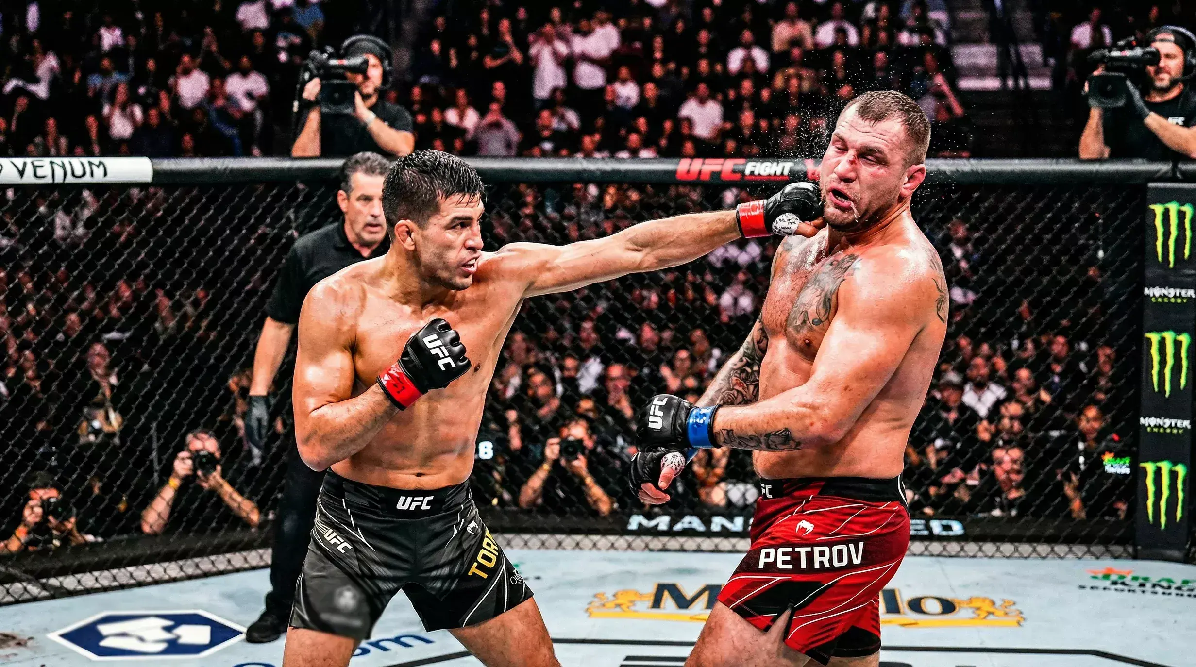 MMA-Aussenseiter landet überraschenden Treffer gegen den Favoriten im Oktagon